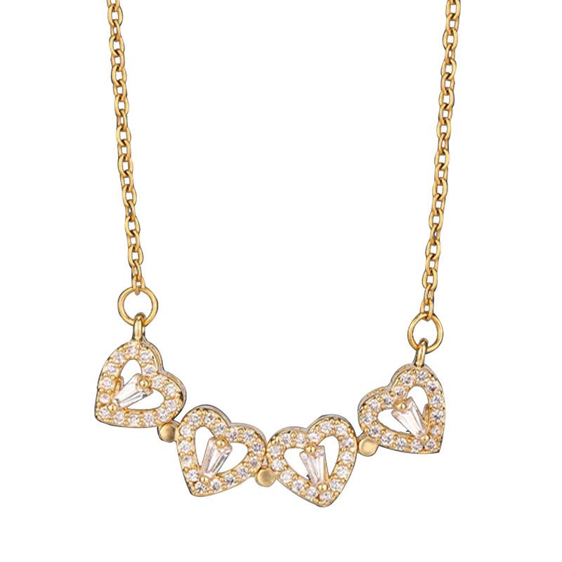 Collar Trébol de Corazones