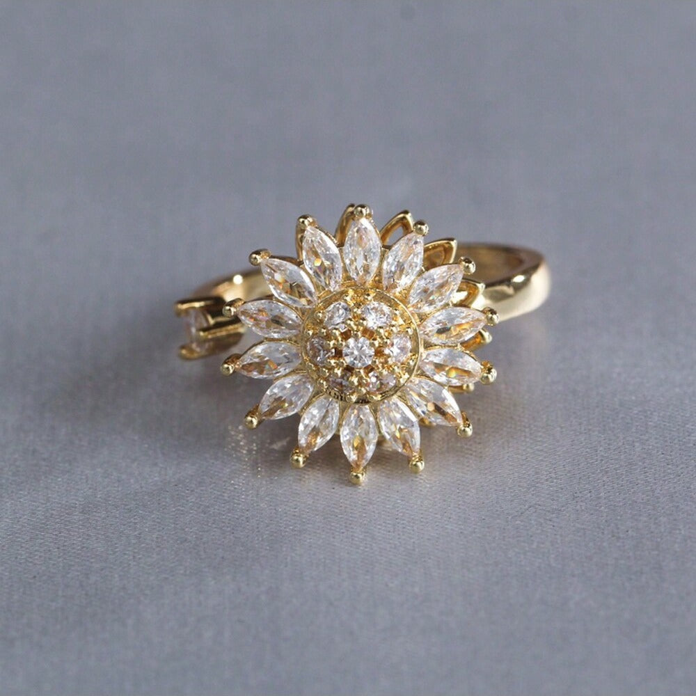 Anillo Margarita Giratoria