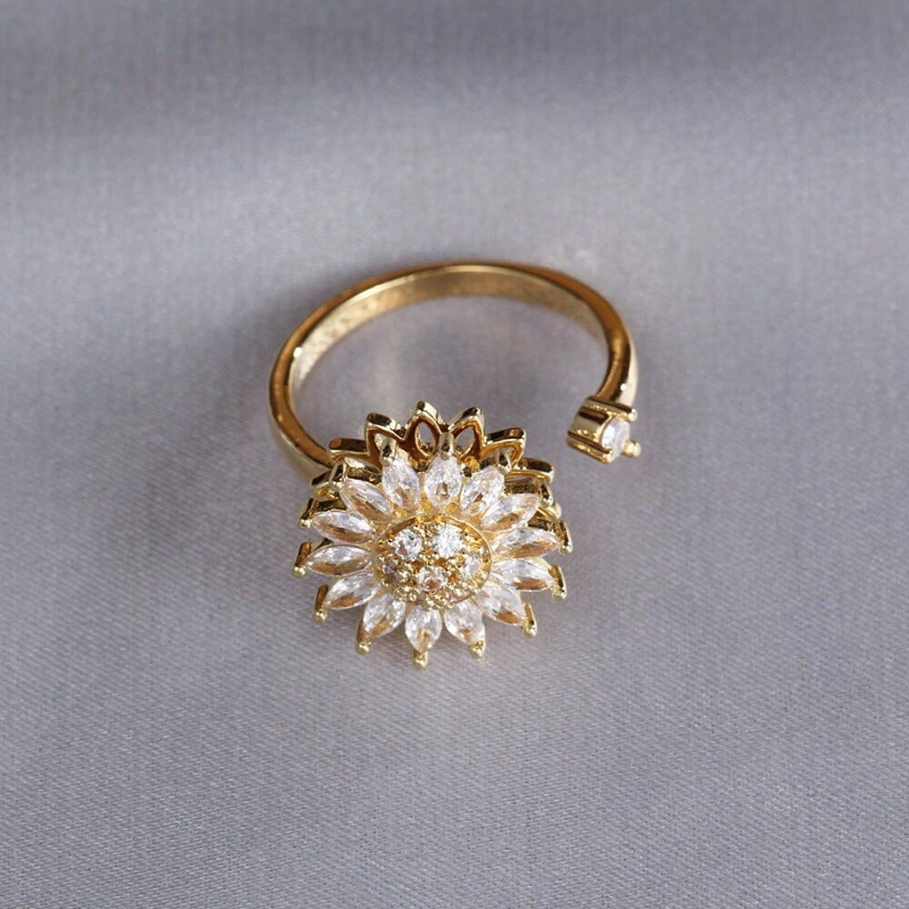 Anillo Margarita Giratoria