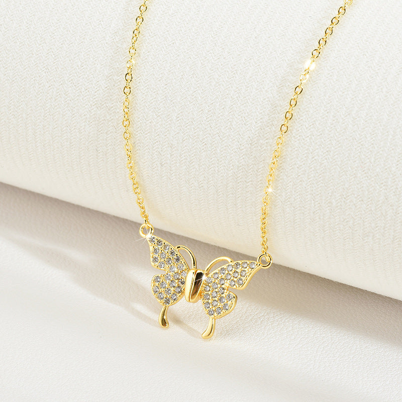 Collar Mariposa Magnética