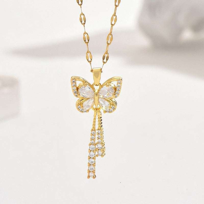 Collar Mariposa Diamante
