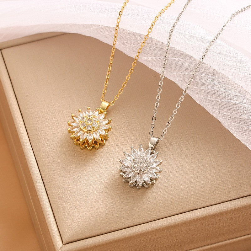 Collar Girasol Giratorio