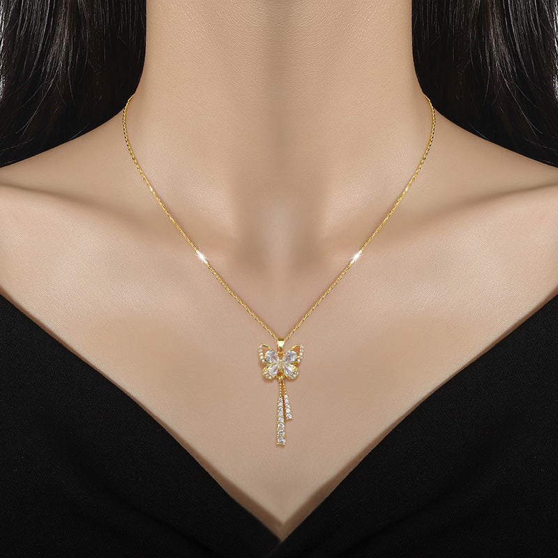 Collar Mariposa Diamante