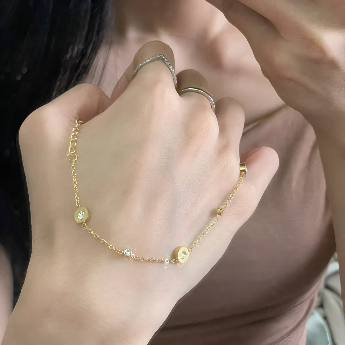Pulsera Brillos Romanos