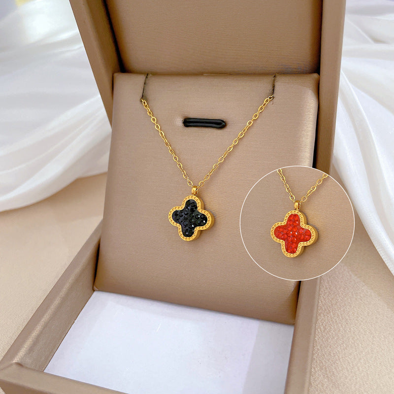 Collar Danza de Fuego y Sombra
