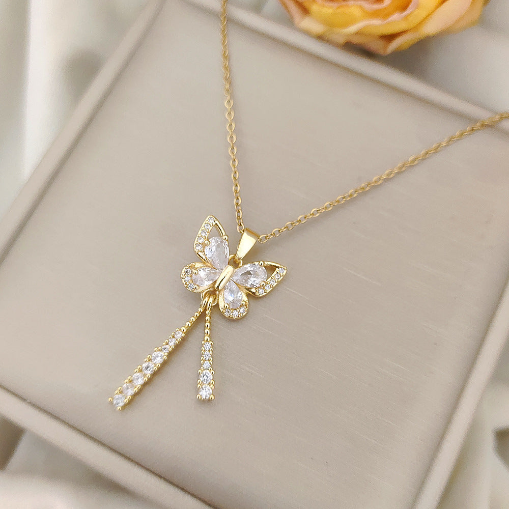 Collar Mariposa Diamante