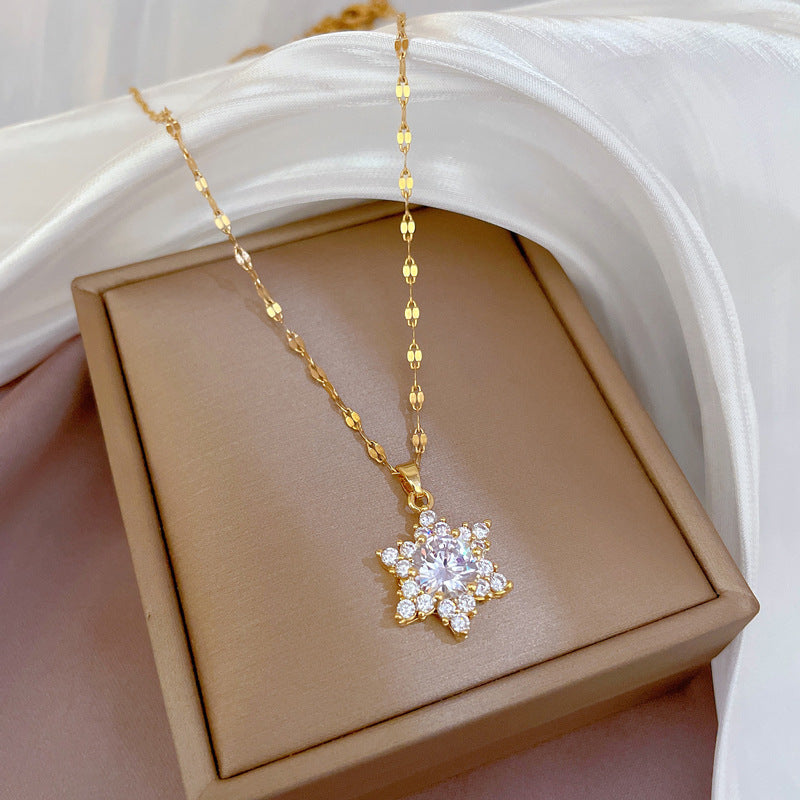 Collar Copo de Nieve