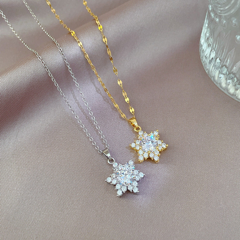 Collar Copo de Nieve