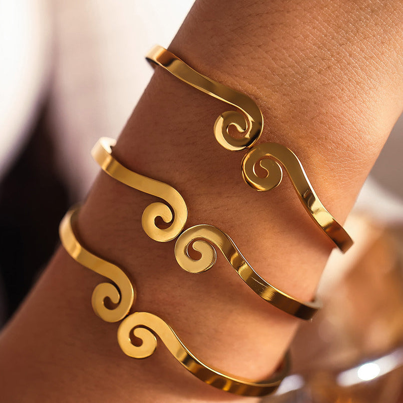 Pulsera Olas Griegas