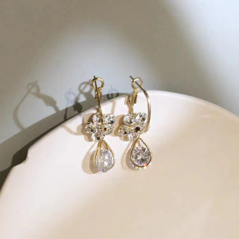 Aros Flor de Cristal