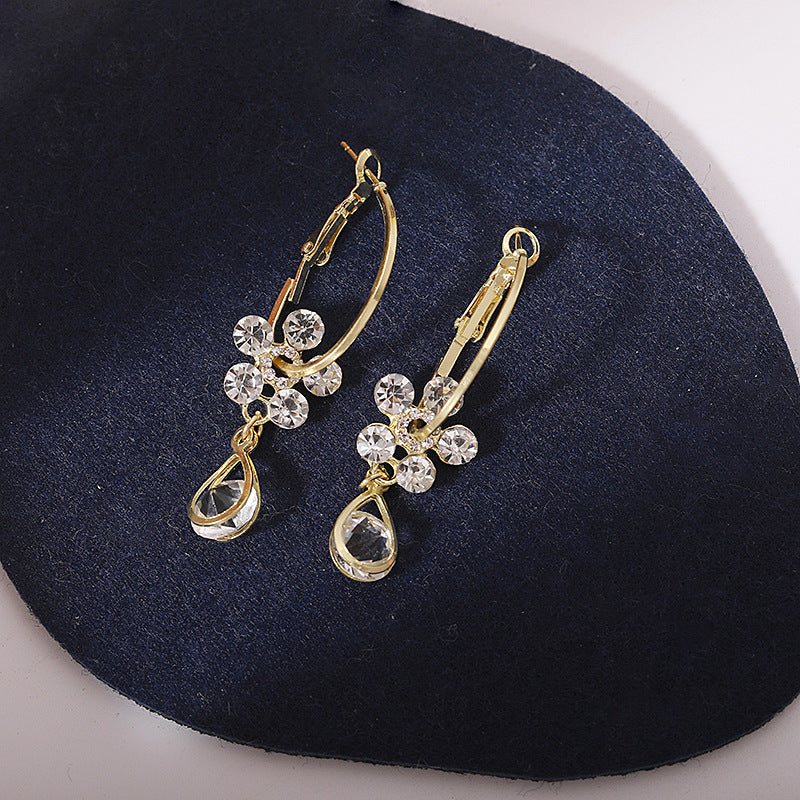 Aros Flor de Cristal