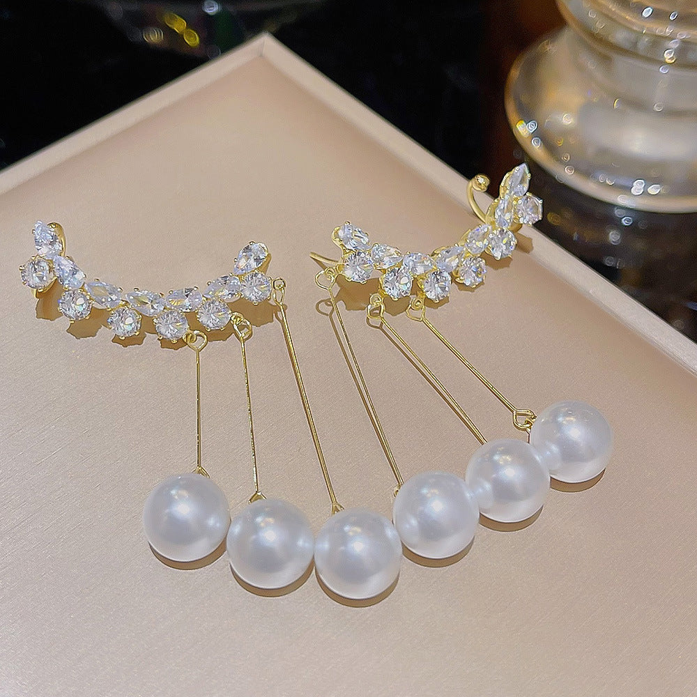Aros Cortina de Perlas
