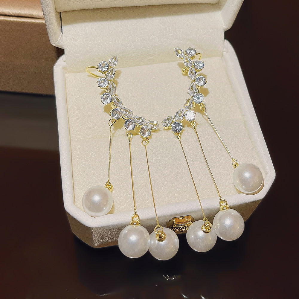 Aros Cortina de Perlas