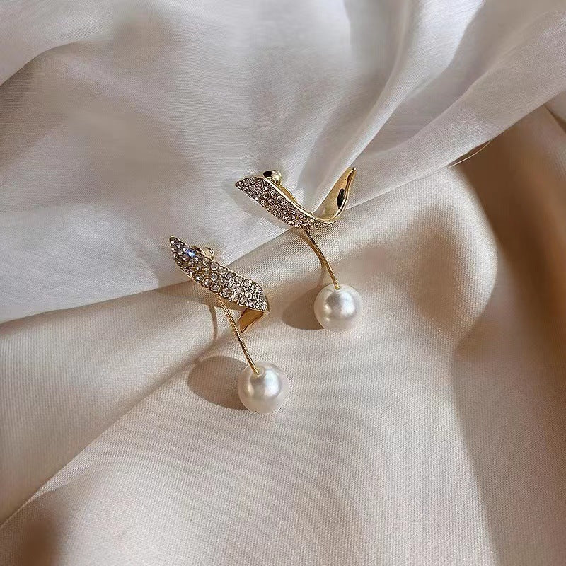 Aros Perla Brillante