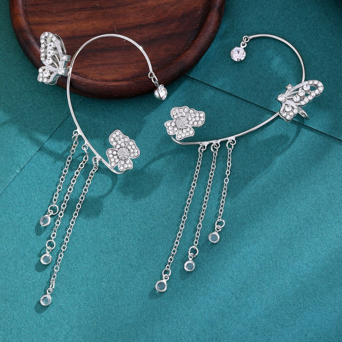 Aros Mariposa Floral