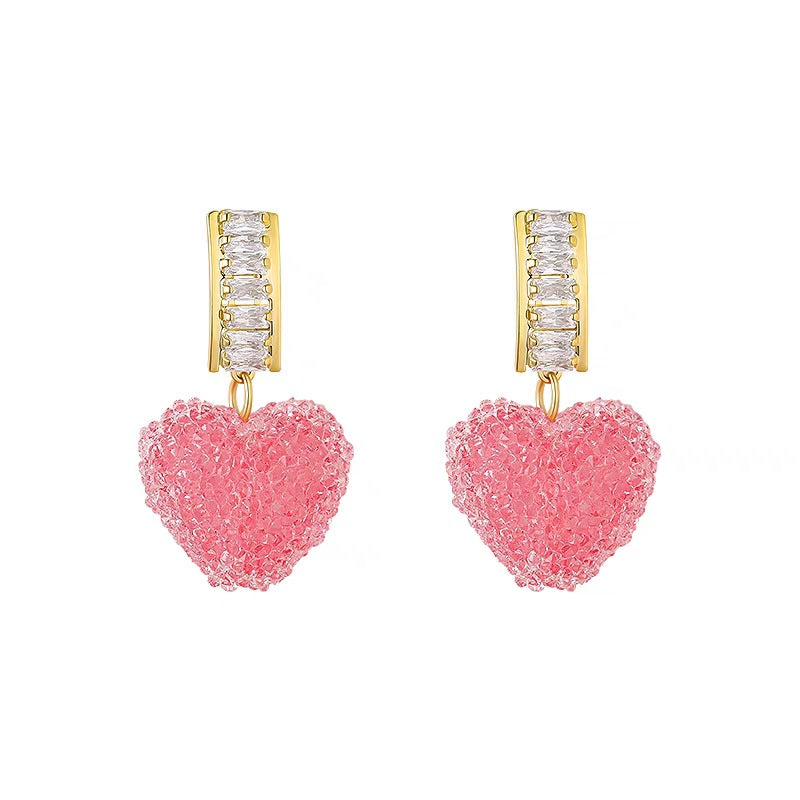 Aros Brillo de Corazón