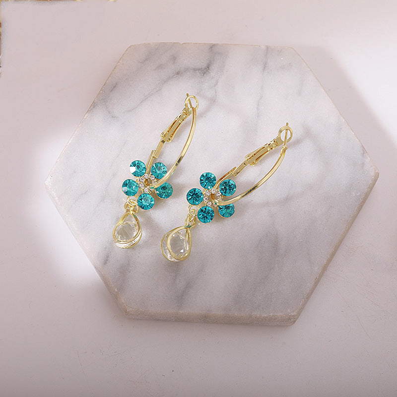 Aros Flor de Cristal