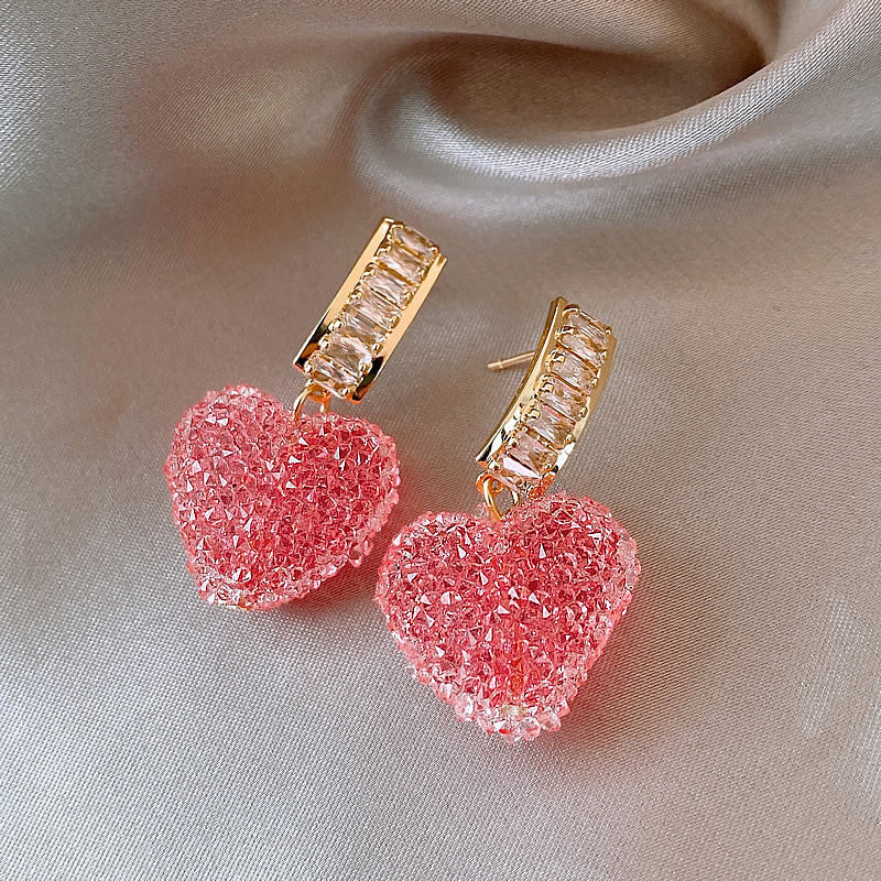 Aros Brillo de Corazón