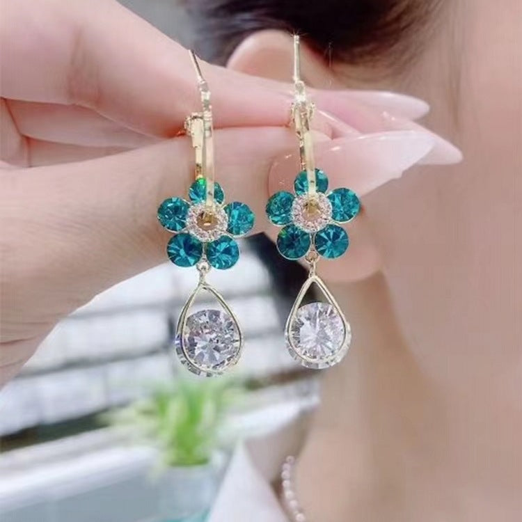 Aros Flor de Cristal