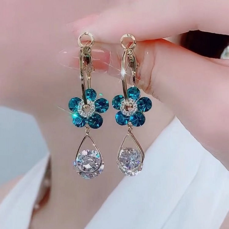 Aros Flor de Cristal