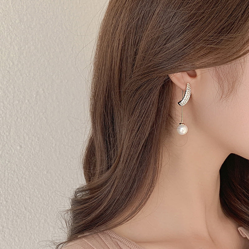 Aros Perla Brillante
