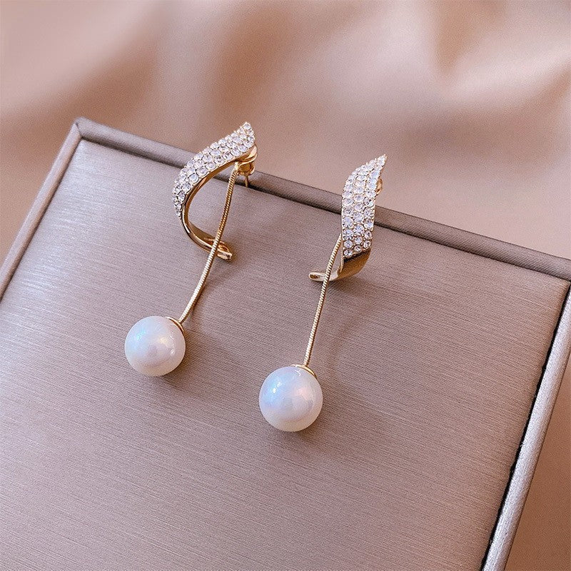 Aros Perla Brillante