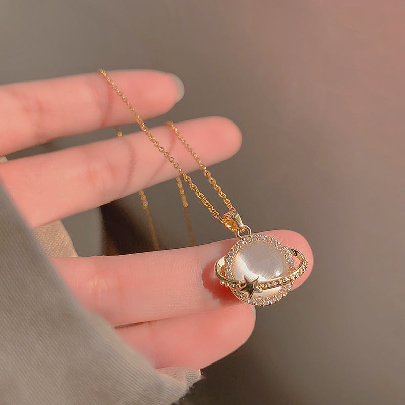 Collar Galaxia Brillante