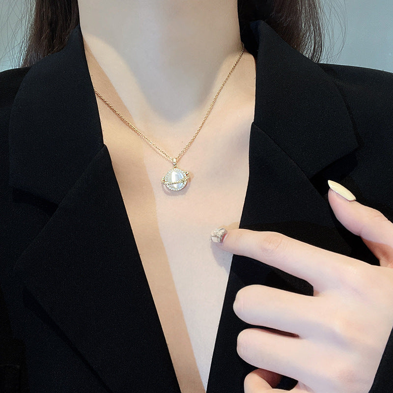 Collar Galaxia Brillante