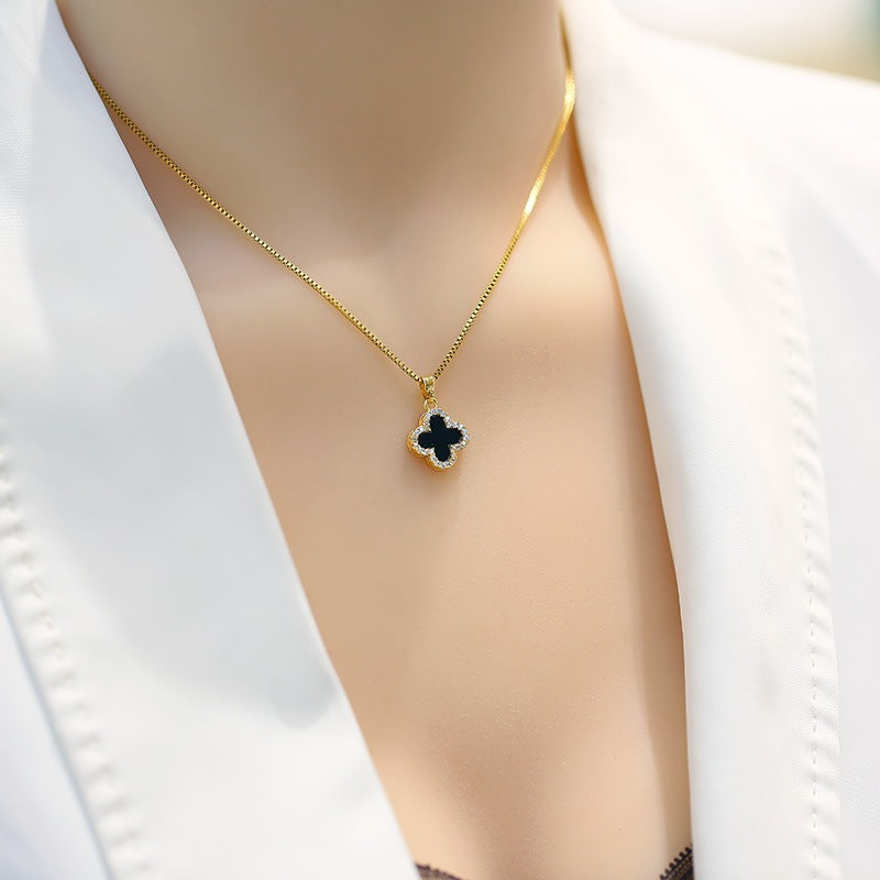 Collar Trébol de la Suerte
