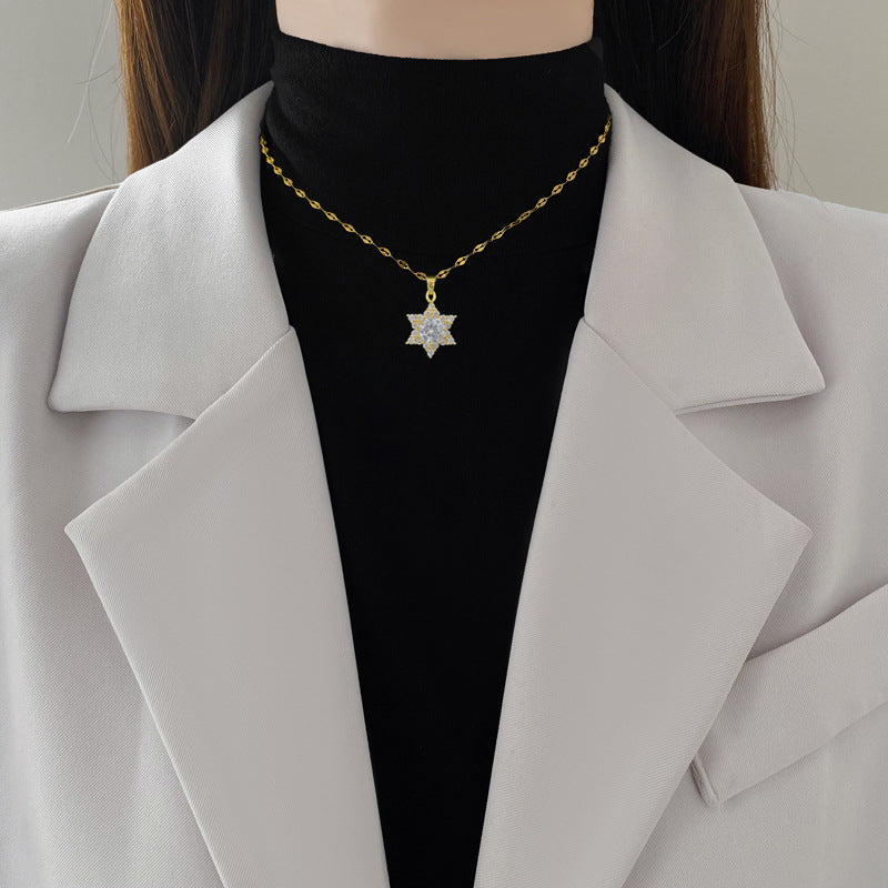 Collar Copo de Nieve