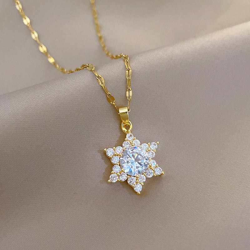 Collar Copo de Nieve