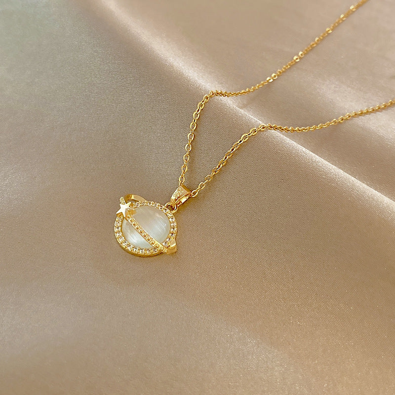 Collar Galaxia Brillante