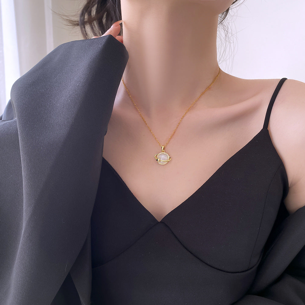 Collar Galaxia Brillante