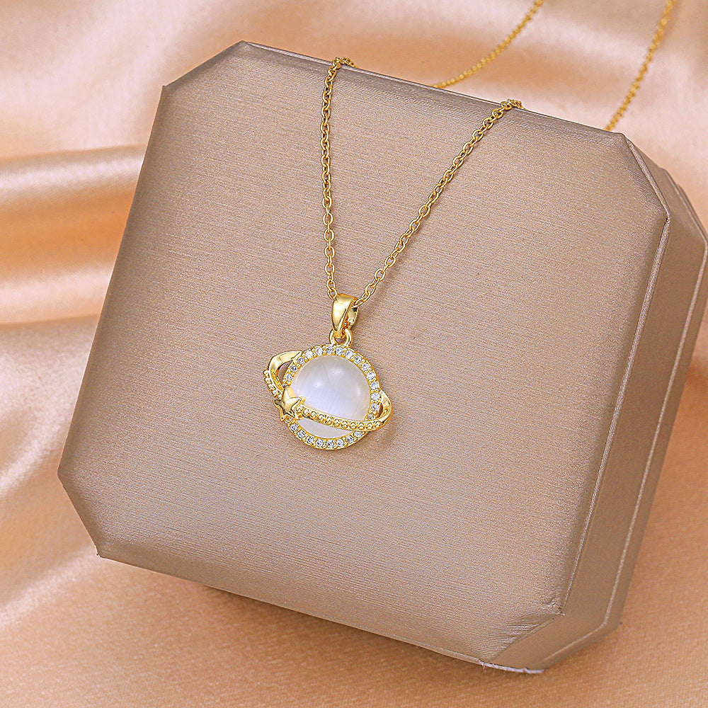 Collar Galaxia Brillante