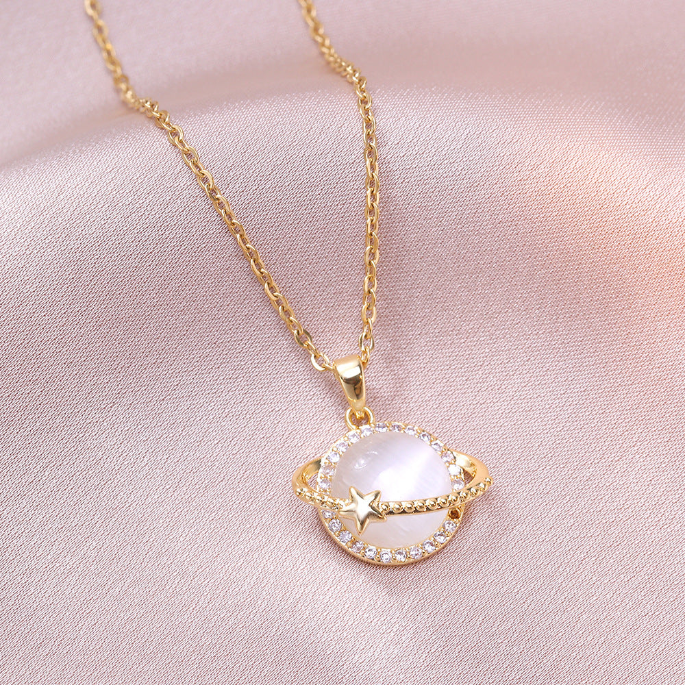 Collar Galaxia Brillante