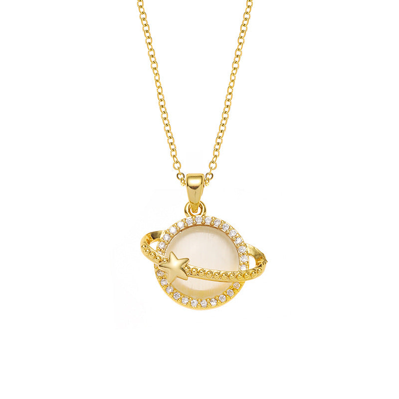 Collar Galaxia Brillante