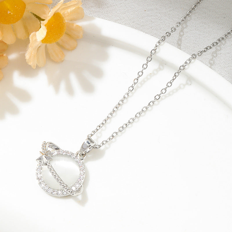 Collar Galaxia Brillante