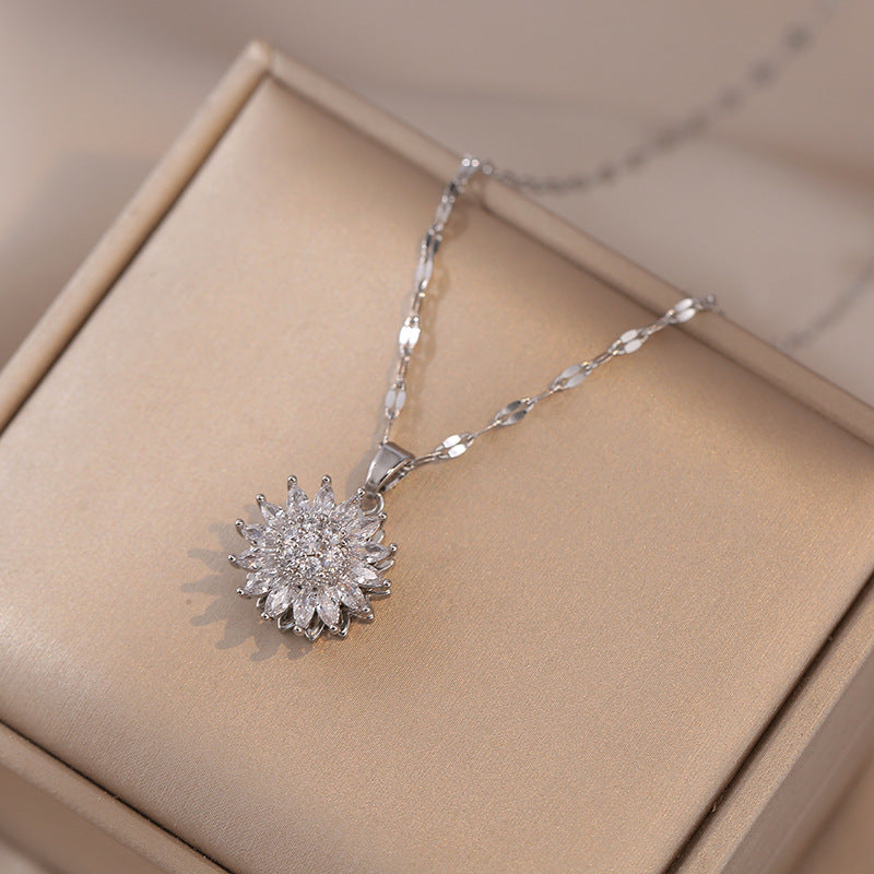 Collar Girasol Giratorio