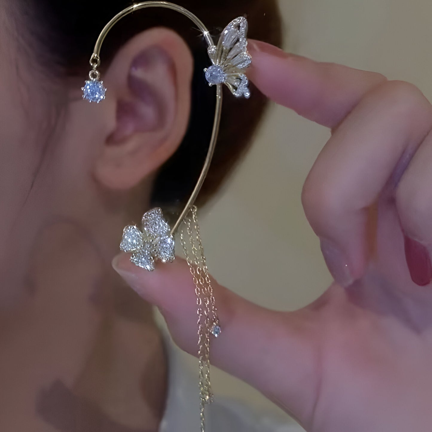 Aros Mariposa Floral