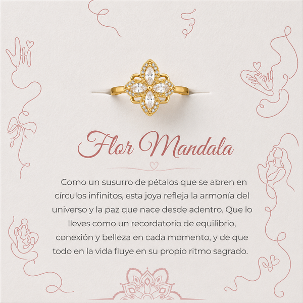 Anillo Flor Mandala
