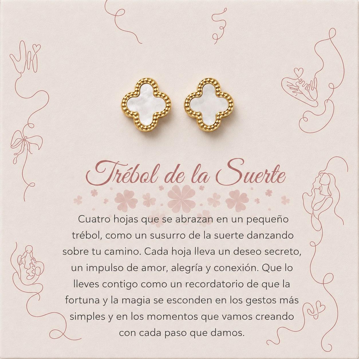 Aros Trébol de Luz