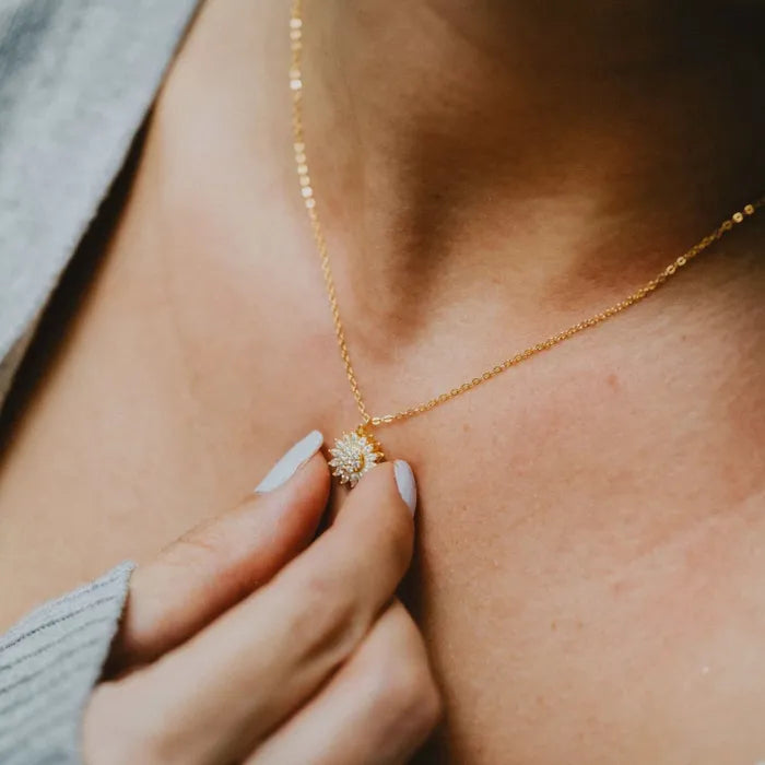 Collar Girasol de Luz