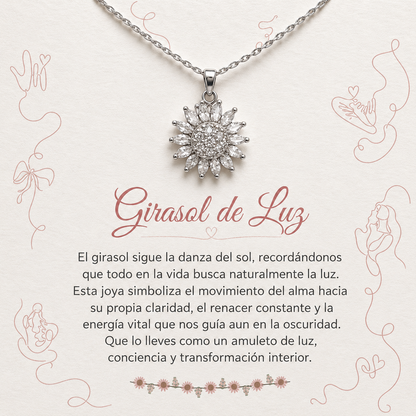 Collar Girasol de Luz