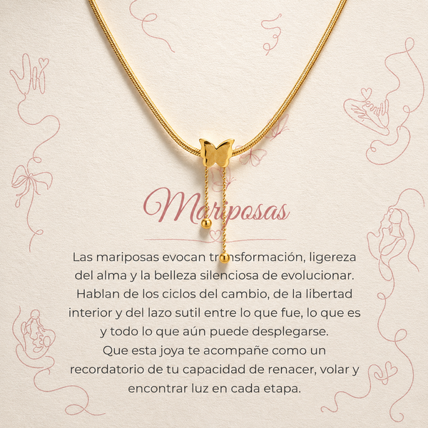 Collar Vuelo de Mariposa