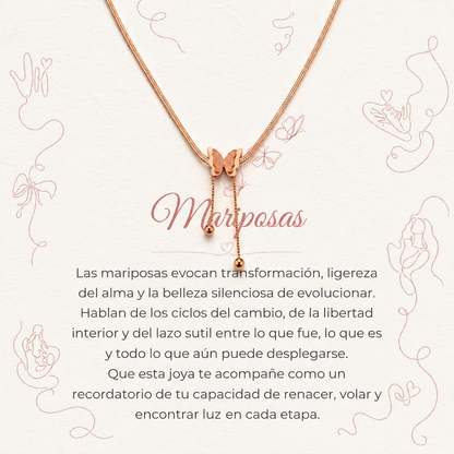 Collar Vuelo de Mariposa