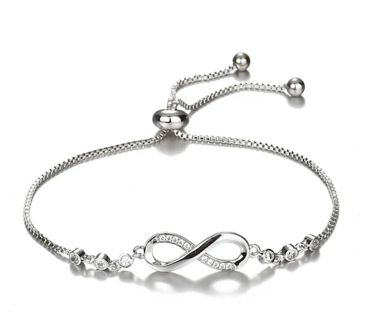 Pulsera Infinito Brillante