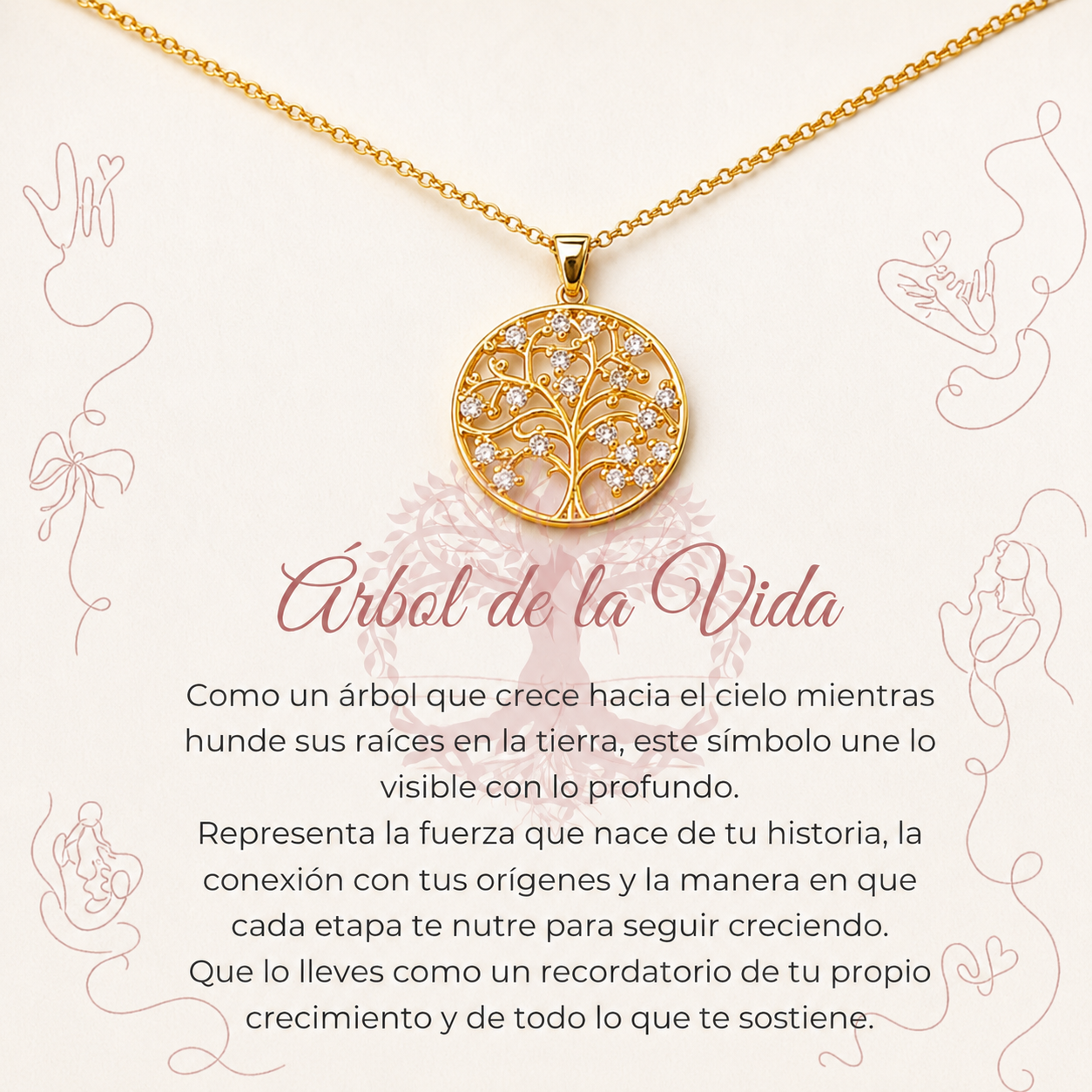 Collar Yggdrasil - El Árbol de los mundos