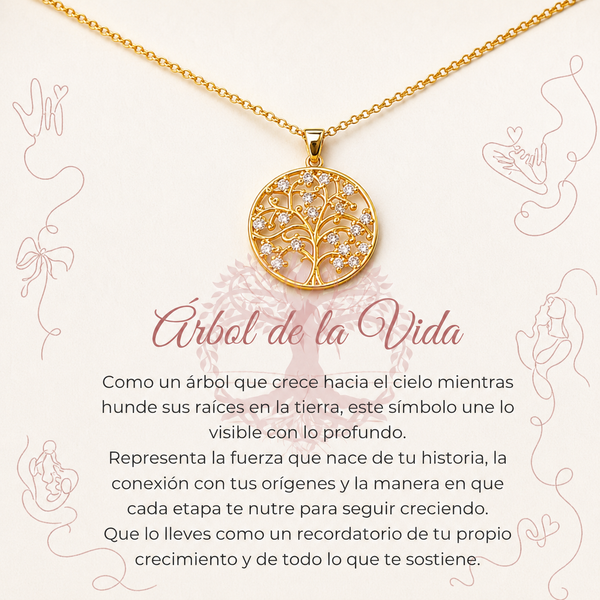 Collar Yggdrasil - El Árbol de los mundos