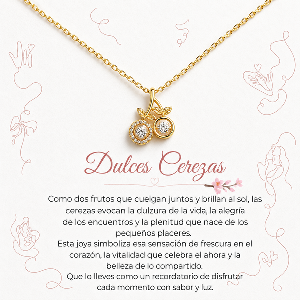 Collar Dulces Cerezas