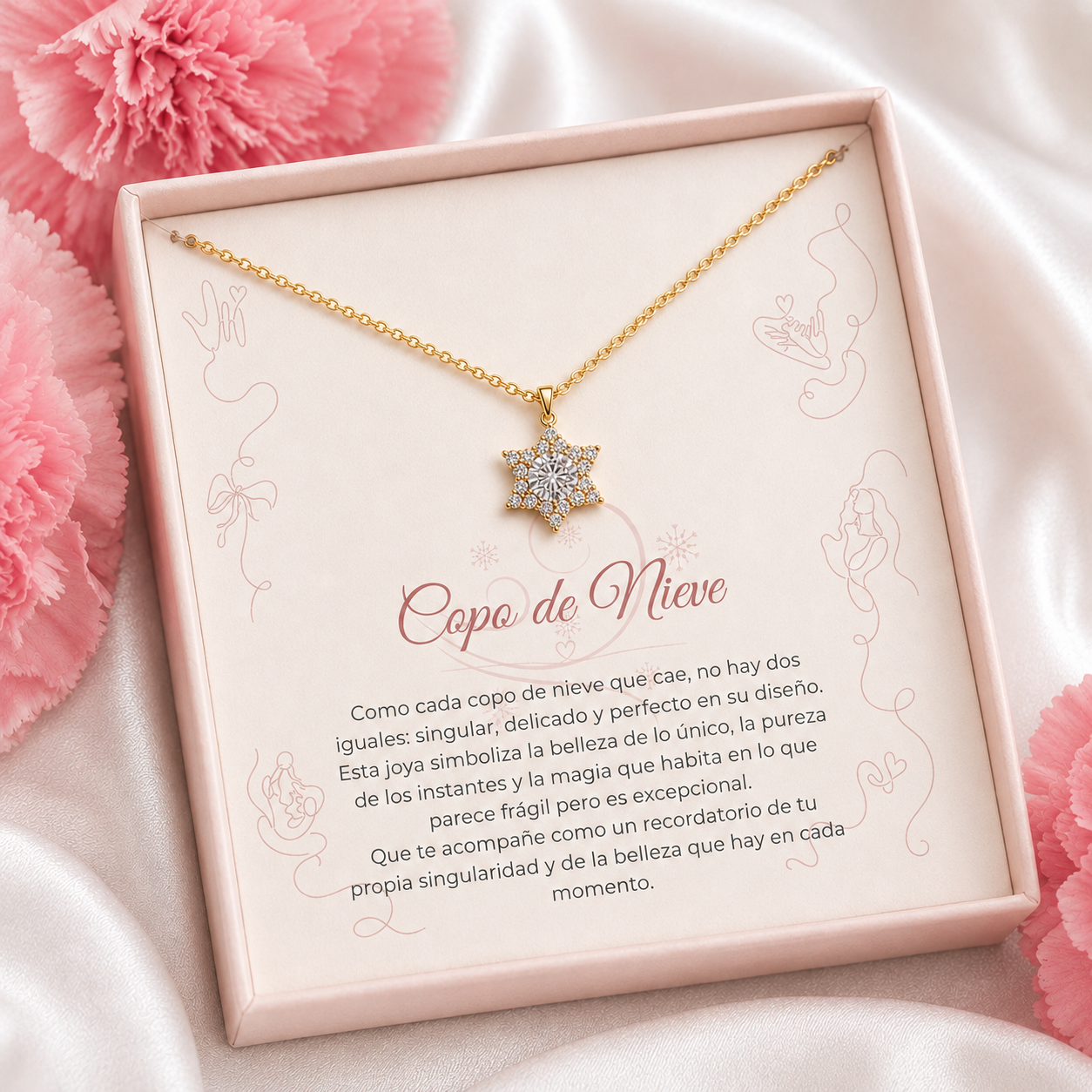Collar Copo de Nieve